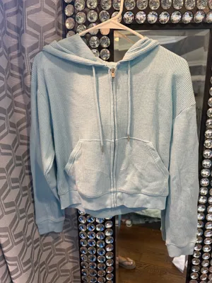 Target Auden blue zip up jacket thumbnail 1