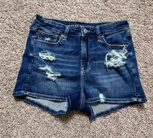 American Eagle High Rise Denim Shorts thumbnail 1