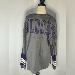 Pressbox Kansas State Wildcats Long Sleeve Spirit Jersey Medium thumbnail 4