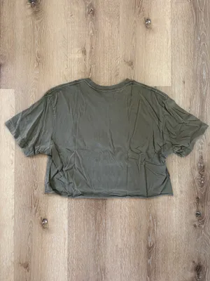 Bulk Gear Olive Green Crop Top thumbnail 4