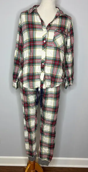 Aerie - Plaid Christmas Pajama Pants thumbnail 1