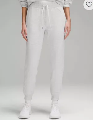 Lululemon Scuba High Rise Grey Sweatpants thumbnail 1