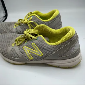 New Balance Grey & Yellow Running Shoes Sneakers Womens 10 Athletic Neutral thumbnail 10