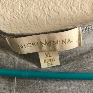 😇NWT Nicki Minaj Cross Draped Plunging Top thumbnail 4