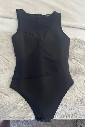 White Fox Boutique Black Bodysuit thumbnail 1