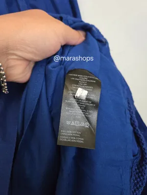 By Anthropologie Cotton Poplin Strapless Midi Dress Blue thumbnail 9