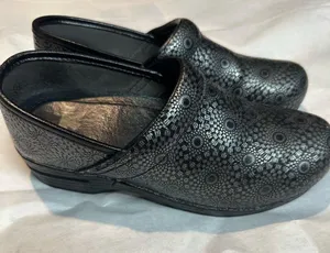 Dansko Black Mules Comfortable Clogs thumbnail 6