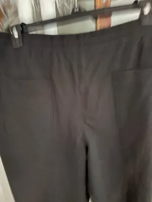 Daily ritual size XXL black cropped pants thumbnail 4
