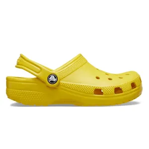 Crocs Clog Unisex Yellow Classic Jibbitz Customizable Comfortable Size‎ M5/W7 thumbnail 8