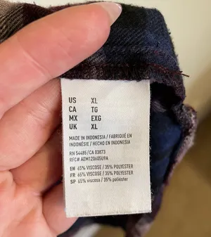 American Eagle Boyfriend Fit Flannel thumbnail 3
