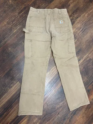 Carhartt women’s lined carpenter pants size 6 tan thumbnail 5