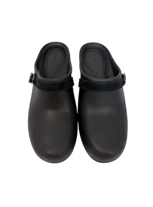 Crocs Sarah Suede Band Clog Black Slip On Mule Womens Size 9 thumbnail 4