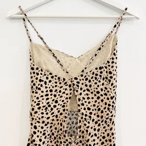 Pacsun Lottie Moss Leopard Crepe Dress XS Y2K Grunge Club Wear Indie Sleaze Chic thumbnail 10