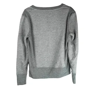 Madewell Hometeam Crewneck Sweater Size S Gray Colorblock Pullover‎ Knit Cotton thumbnail 8