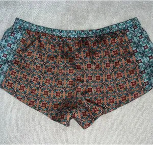 Victoria's Secret Patterned Satin Sleep Shorts thumbnail 2