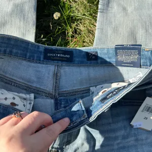 Lucky Brand Light Wash Patchwork Bridgette Skinny Jeans thumbnail 4