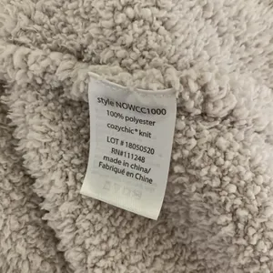 Barefoot‎ Dreams CozyChic Taupe Open Front Cardigan Soft Lounge S M thumbnail 4