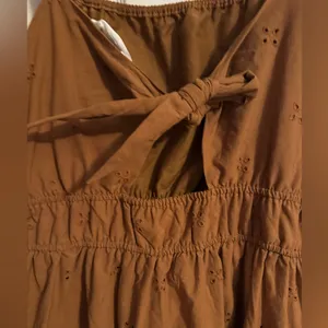 Time and Tru Brown Dress Size L thumbnail 5