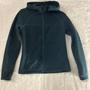 Smart Wool Zip up jacket size‎ XS green thumbnail 1
