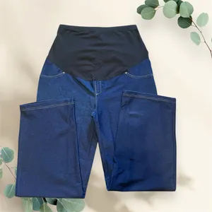 Time&Tru Maternity Jegging Med (8-10) SlimFit Dark Wash Denim Stretch NWT thumbnail 4