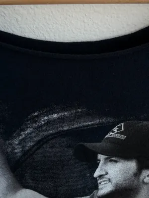 Luke Bryan On Tour Black Off-the-Shoulder Country Music Tee thumbnail 4