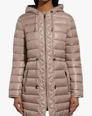 Kenneth Cole Hooded Puffer Coat- size XL thumbnail 1