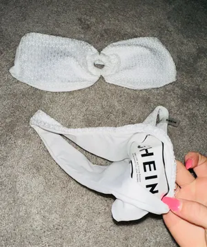 SheIn White Bikini thumbnail 2