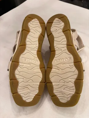 Sorel Cream Leather Joanie Sandals thumbnail 6