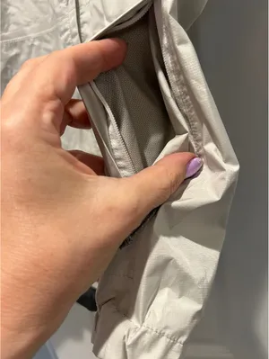 Patagonia H2No Beige Waterproof Jacket with Hood Sz XS thumbnail 4
