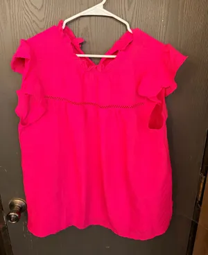 Pink Tank Top Size XL thumbnail 1