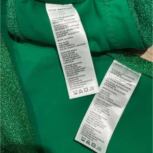 Good American Summer Green Metallic Band Bikini High Waisted Women’s XS 1/2 thumbnail 3