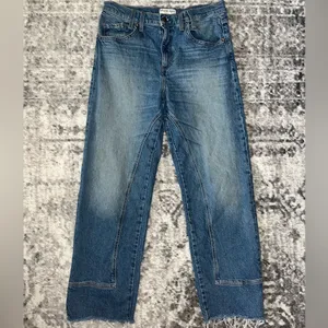 Free People We The Free Risk Taker Mid-Rise Jeans thumbnail 2