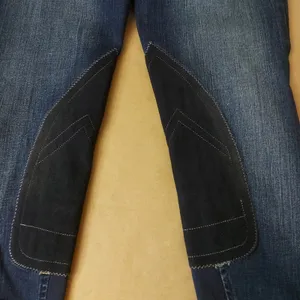 Ariat Denim Cropped Riding Breeches Indigo Jeans 24R NEW Activewear Sportswear thumbnail 8
