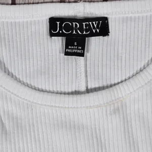 J. Crew New‎ favorite tank top in vintage rib White S NWT thumbnail 3