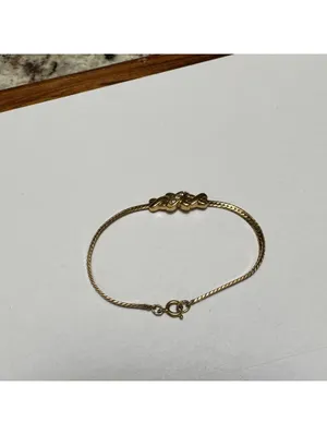 Avon Skinny Slender Rhinestone XXX Dainty Tennis Bracelet 6 3/4 inch thumbnail 2