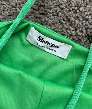 Showpo Green Cut Out Maxi Dress thumbnail 4