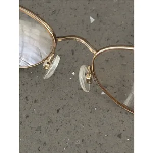 Aristar 6237 026 50-17-135 Gold Flex-Hinge Eyeglasses Frames ONLY round gold thumbnail 11