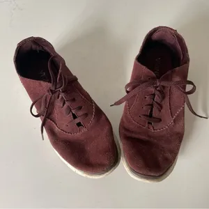 Vionic Taylor sneaker in burgundy leather suede 7.5 thumbnail 5