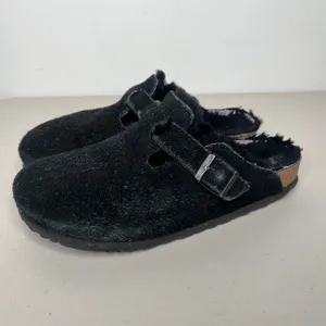 Birkenstock Shearling Boston Clogs Size 40 thumbnail 4