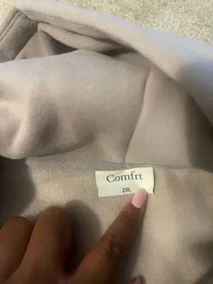 Comfrt Signature Hoodie Purple Size 2X thumbnail 6