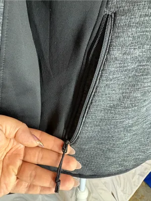 The North Face Women's Charcoal Gray Hooded Zip Jacket Size M thumbnail 6