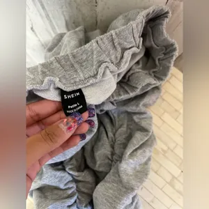 Scrunched joggers Gray Size L thumbnail 4