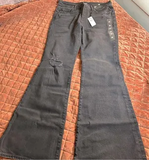 NWT Express 70’s Mid Rise Flare Jeans thumbnail 1