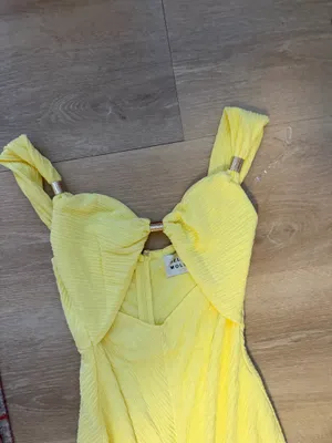 Yellow Maxi Hello Molly Dress thumbnail 3