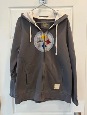 Colosseum Athletics Retro Sport Steelers Hoodie thumbnail 1