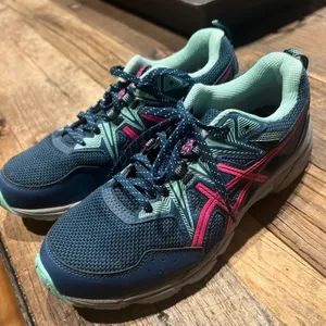 ASICS Womens Gel Venture 8 Trail‎ Shoe Blue 9.5 thumbnail 1