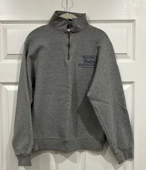Jerzees Penn State Kinesiology Quarter Zip Gray‎ Womens Size Small thumbnail 1