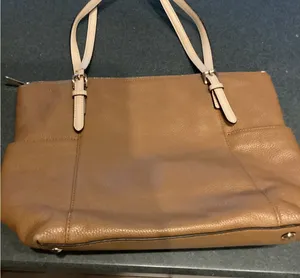 Michael Kors Tan Leather Shoulder Bag thumbnail 1