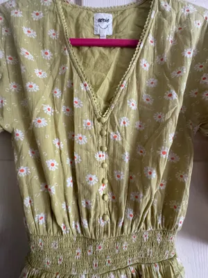 Aerie tiered floral mini dress thumbnail 3