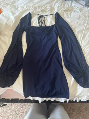 Lucy in the Sky Navy Blue Dress thumbnail 4